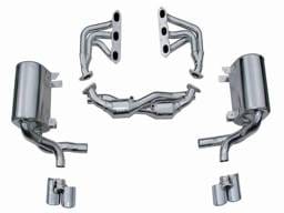 Porsche 911 Remus Catback Pipe - Left & Right with Metal Racing Cat - 689305 1100