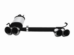 Volkswagen Golf GTI Remus Duplix Rear Silencer with Left with Right Sides with Dual Exhaust Tips - Round - Rallye Design - 959092 1568