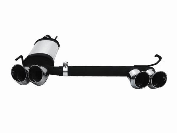 Volkswagen Golf GTI Remus Duplix Rear Silencer with Left with Right Sides with Dual Exhaust Tips - Round - Rallye Design - 959092 1568