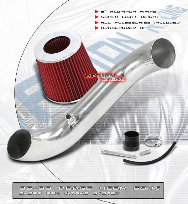 Dodge Neon Option Racing Air Intake Pipe - Polish - 36-17193