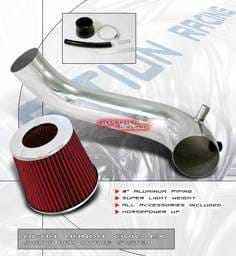 Honda Civic Option Racing Air Intake Pipe - Polish - 36-20259