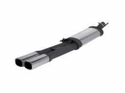 Volkswagen Golf Remus Rear Silencer with Dual Exhaust Tips - Square - 957593 2502