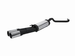 Volkswagen Golf Remus Rear Silencer with Dual Exhaust Tips - Square - 955093 2502