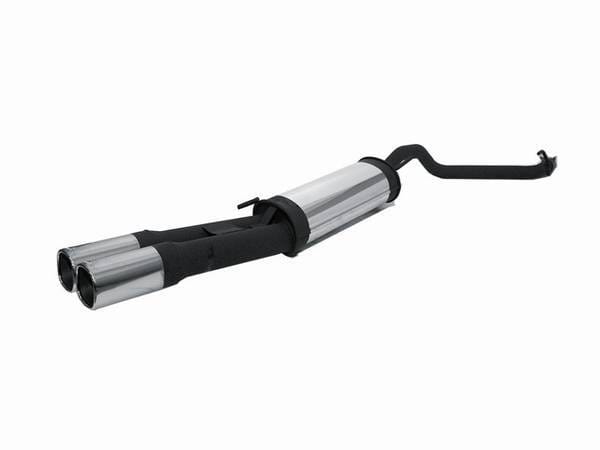 Volkswagen Golf Remus Rear Silencer with Dual Exhaust Tips - Square - 955093 2502
