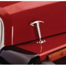 Jeep Wrangler Rampage Hood Catch Kit - Stainless - 7401