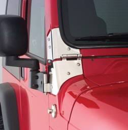 Jeep CJ Rampage Mirror Kit - Black - 7618