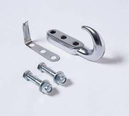 Jeep Wrangler Rampage Rear Tow Hook - Black - 7783