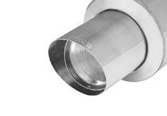 BMW 3 Series 4DR Remus Rear Silencer - Polished with Exhaust Tip - Round - 086006 8598