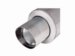 Audi A3 Remus Rear Silencer - Polished with Exhaust Tip - Round - 046297 8598