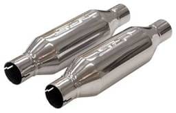Ford Mustang SLP Loudmouth II Mufflers - Bullet Style - Pair - 23027