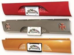 Rollpan with Fiberglass End Caps and Vette Style License Plate - Bolt On - 26771