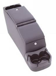 Jeep CJ Rampage Deluxe Locking Center Console - Grey - 31611