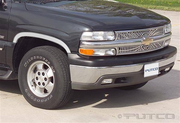 Chevrolet Silverado Putco Stainless Steel Fender Trim - Half - 97101