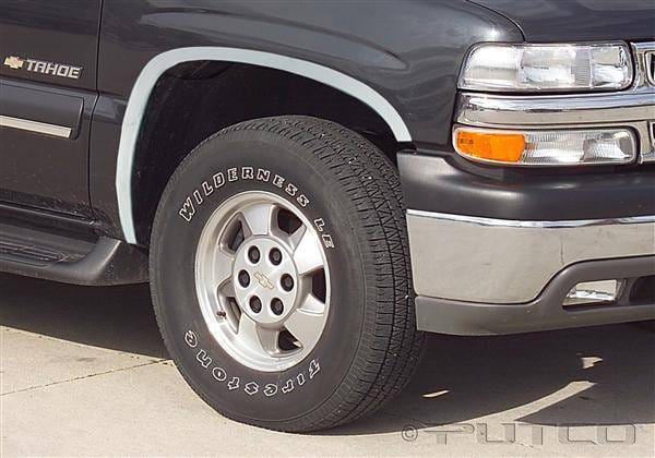 GMC Yukon Putco Stainless Steel Fender Trim - Full - 97108