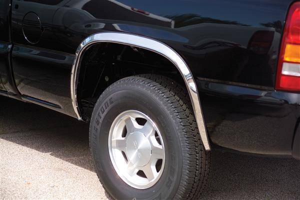 Ford F250 Superduty Putco Stainless Steel Fender Trim - Full - 97217