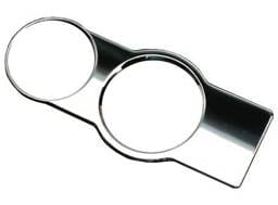 Ford Mustang Silverhorse Racing Chrome Cup Holder Bezel - 66200