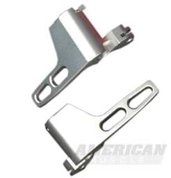 Ford Mustang Silverhorse Racing Chrome Billet Interior Door Handles - 66231