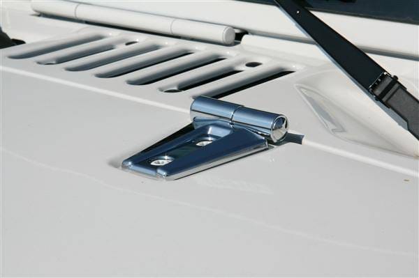 Jeep Wrangler Putco Chrome Hinge Covers - 401271 thumbnail 4