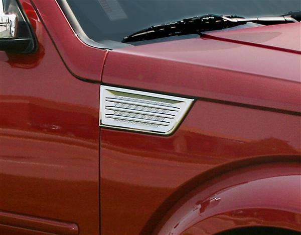 Dodge Nitro Putco Chrome Side Vents - 401662 thumbnail 3