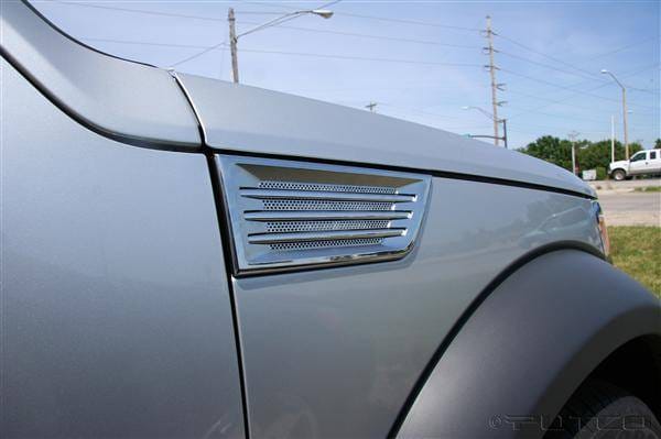 Dodge Nitro Putco Chrome Side Vents - 401662 thumbnail 4