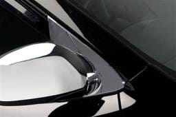Kia Optima Putco Mirror Overlays without LED opening - 401733