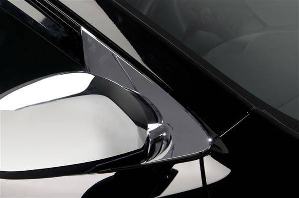 Kia Optima Putco Mirror Overlays without LED opening - 401733 thumbnail 2