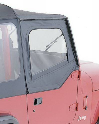 Jeep Wrangler Rampage Door Skins - Pair - for Soft Upper Doors - Spice Denim - 89717