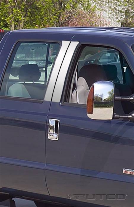 Ford F250 Superduty Putco Decorative Classic Pillar Posts without Accents - 402600