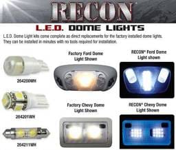 Ford Mustang Recon LED Dome Lights - 264166
