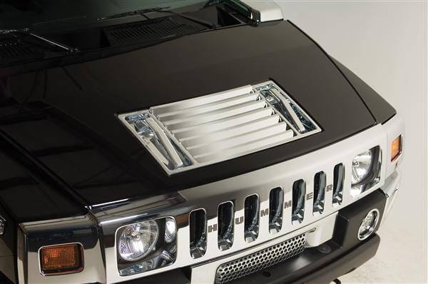 Hummer H2 Putco Chrome Hood Deck Vent - 403406