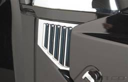 Hummer H2 Putco Chrome Trim Hood Side Vents - 403408
