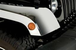 Jeep Wrangler Putco Chrome ABS Fender Flares - 403505