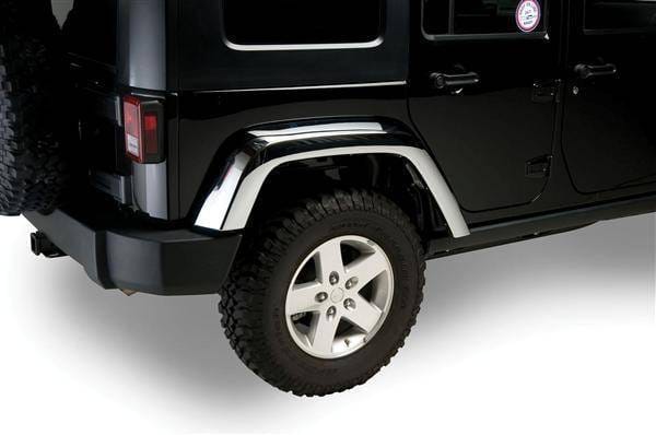 Jeep Wrangler Putco Chrome ABS Fender Flares - 403505 thumbnail 2