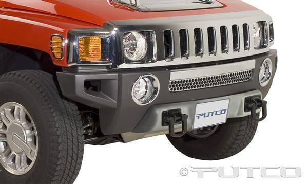 Hummer H3 Putco Chrome Front Apron Cover - 404316