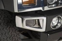 Hummer H2 Putco Chrome Front Bumper Cover - 404205