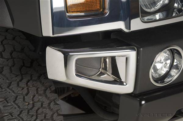 Hummer H2 Putco Chrome Front Bumper Cover - 404205