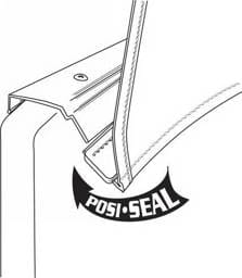 Jeep Wrangler Rampage Windshield Channel - 901007
