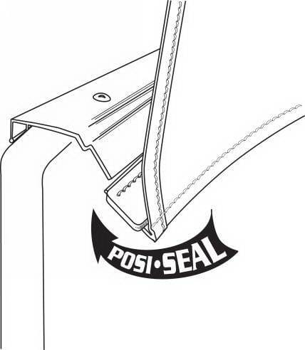 Jeep Wrangler Rampage Windshield Channel - 901007