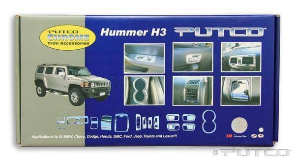 Hummer H3T Putco Exterior Chrome Accessory Kit - 15PC - 409002 thumbnail 2