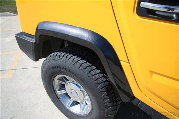 Hummer H2 Putco ABS Fender Trim - Carbon Fiber - 497007 thumbnail 2