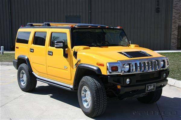 Hummer H2 Putco ABS Fender Trim - Carbon Fiber - 497007 thumbnail 4