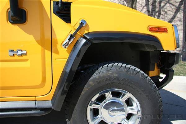 Hummer H2 Putco ABS Fender Trim - Carbon Fiber - 497007