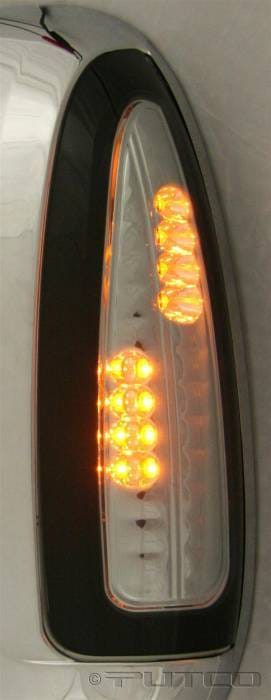Ford F350 Superduty Putco LED Mirror Replacements - Smoke - 920306