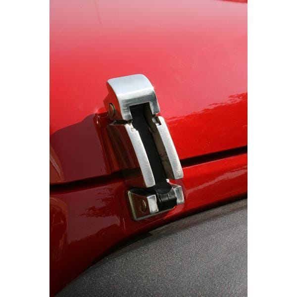 Rugged Ridge Hood Kit - Stainless Steel - 11116-06