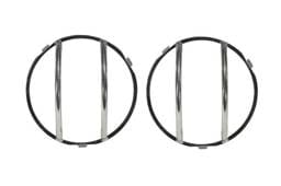 Rugged Ridge Euro Guard Kit - Headlight Guard - Stainless Steel - 11142-01