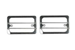 Rugged Ridge Euro Guard Kit - Turn Signal & Side Flare Guard - Front - 4 Piece - Stainless - 11142-02