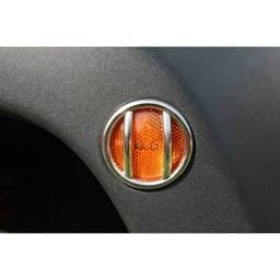 Rugged Ridge Euro Guard Kit - Side Flare Guard - Front - Stainless Steel - 11142-12