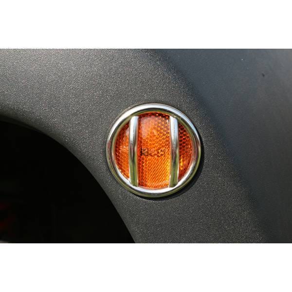 Rugged Ridge Euro Guard Kit - Side Flare Guard - Front - Stainless Steel - 11142-12