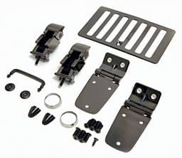 Rugged Ridge Hood Kit - Black Chrome - 11180-07