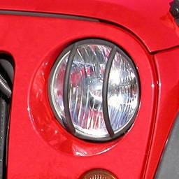 Rugged Ridge Euro Guard Kit - Headlight Guard - Black - 11230-03